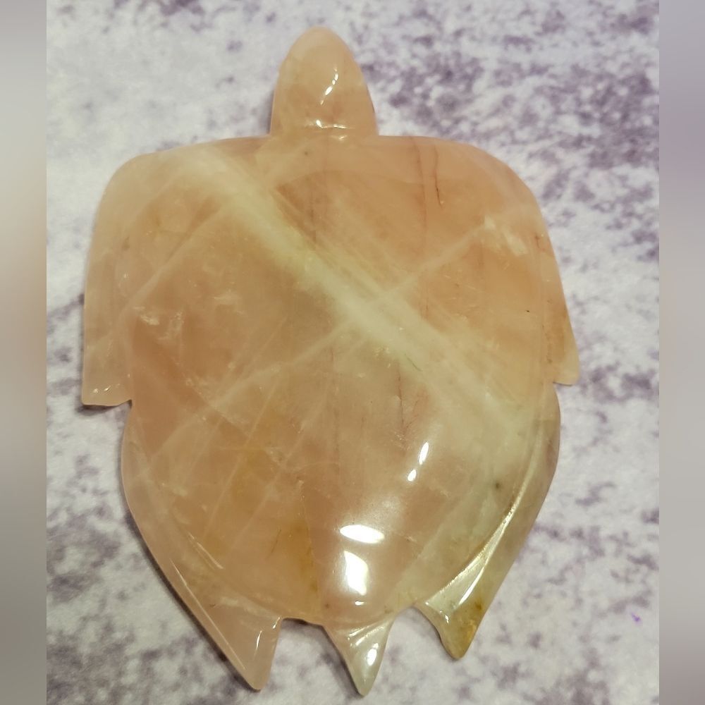 Rose Quartz Sea Turtle‎